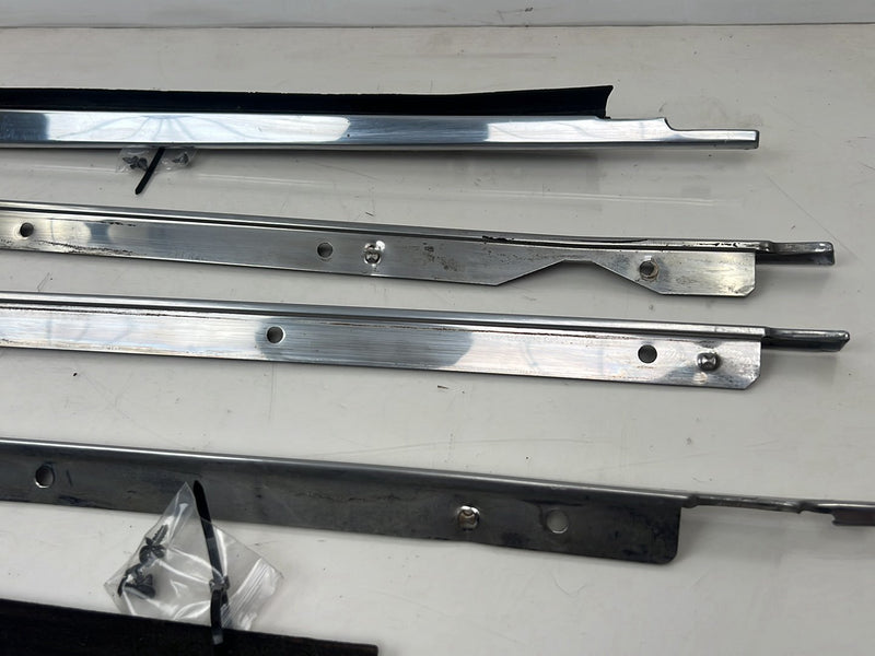 1976-1979 Cadillac Seville Chrome Door Belt Line Trim Set of 4 OEM #5586EM