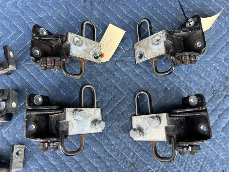 2005-2011 Audi A6 Front Rear LH RH Upper & Lower Door Hinge Set OEM #3466EM