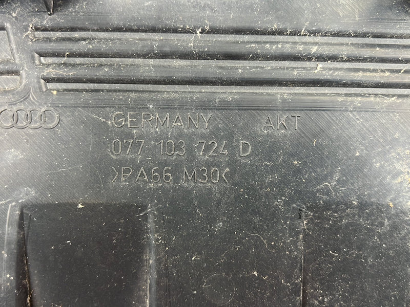2001-2003 Audi S8 D2 A8 Engine Valve Cover Trim 077103723 OEM #6072EM