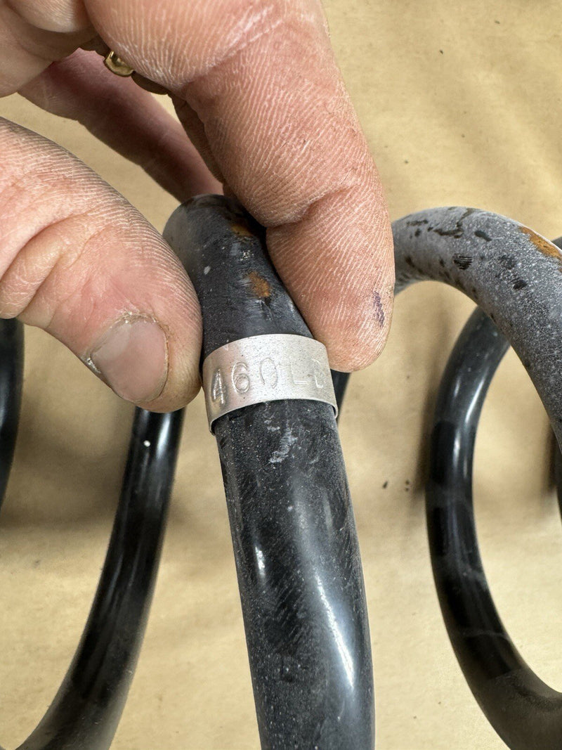 1963-1982 Corvette C2 C3 Front Suspension Coil Spring Pair 460 Lb OEM #4379E