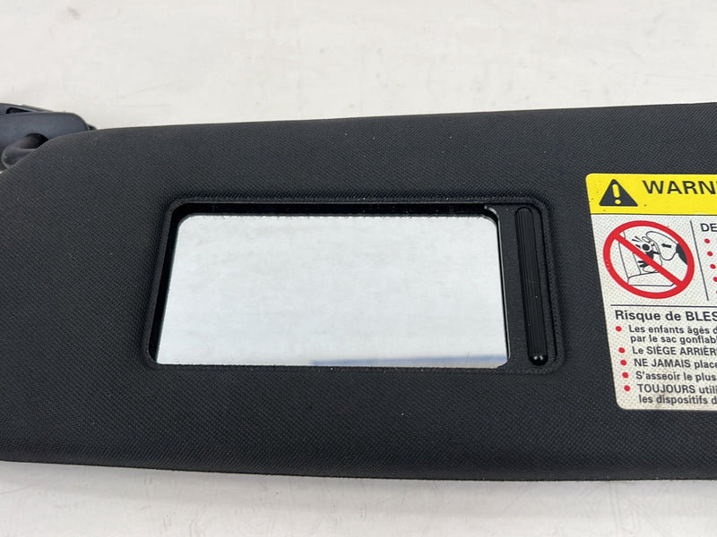 2001-2003 Audi S8 D2 A8 Left & Right Sun Visor Shade Pair Black Cloth OEM #6073EM