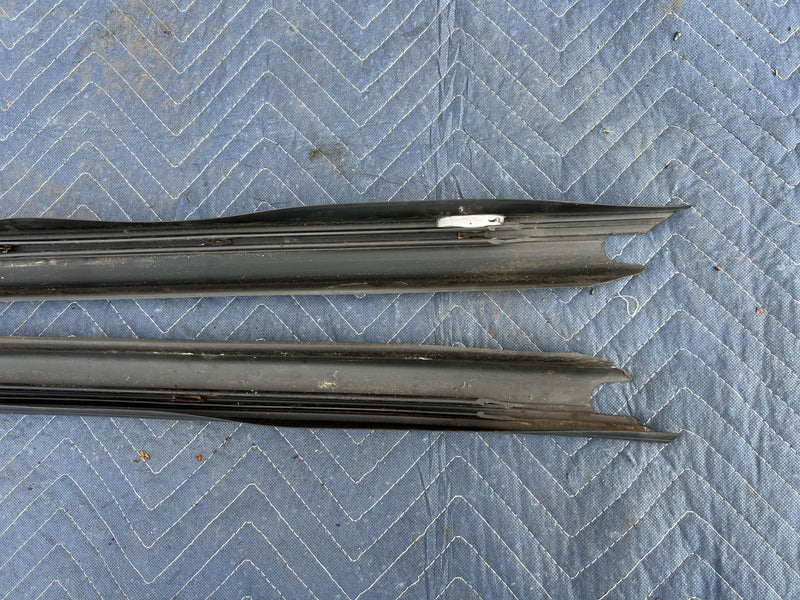 1967-1974 Volvo 140 142 Front Left & Right Door Sill Trim Scuff Plate OE #4978EM