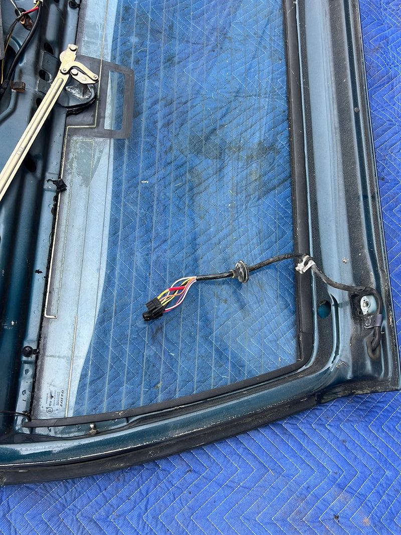 1990-1992 Volvo 740 745 940 Wagon Only Rear Hatch Panel Blue Green OEM #5999EM