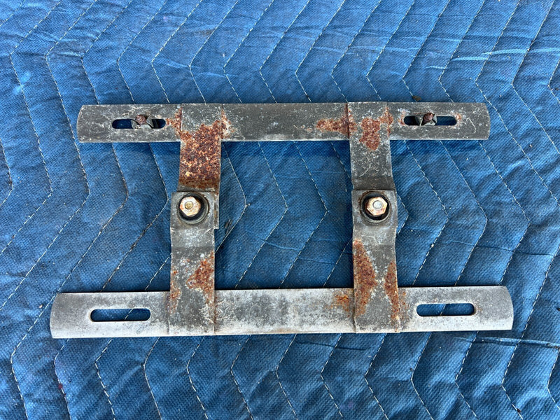 1983-1985 Porsche 944 License Plate Tag Holder Mounting Bracket OEM #2459EM