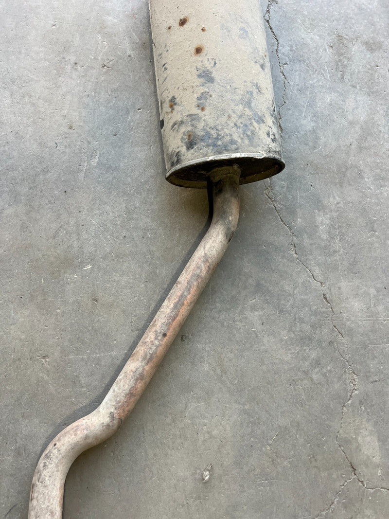 1983-1985 Porsche 944 Exhaust Down Pipe Muffler Resonator Assembly OEM #2467EM