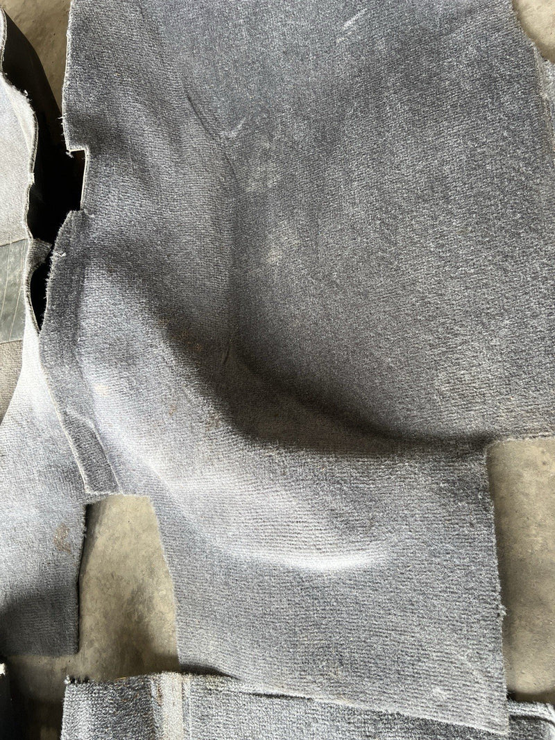 1989-1995 Volvo 740 940 Sedan Gray Molded Carpet Set Floor Cover OEM #5018E