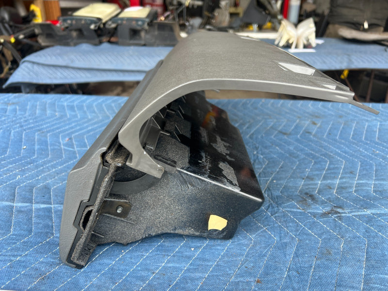1992-1995 Volvo 940 740 Gray Glove Box Compartment & Lower Trim Panel OE #3245EM