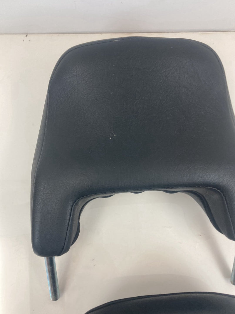 1989-1995 Volvo 940 944 Front Right & Left Black Headrest Pair OEM #6392EM