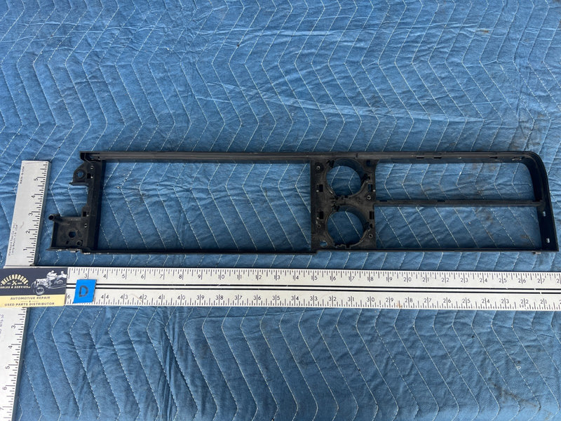 1986-1993 Volvo 240 244 245 Gauge Cluster Dash Surround Trim 1362203 OEM #4100EM