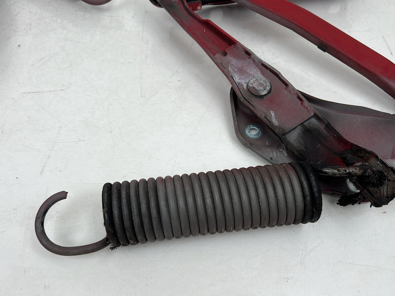 1993-1997 Volvo 850 Left & Right Engine Bonnet Hood Hinge Pair Red OEM