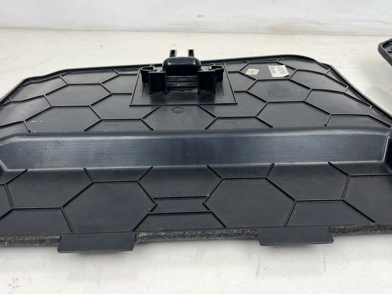 1996-2003 Audi S8 D2 A8 Rear Trunk Right & Left Carpet Panel Trim Pair Black OEM #6378EM