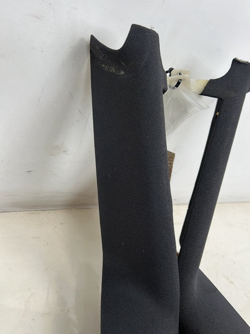 1996-2003 Audi S8 D2 A8 Rear Left & Right C Pillar Trim Pair Black OEM #6382EM