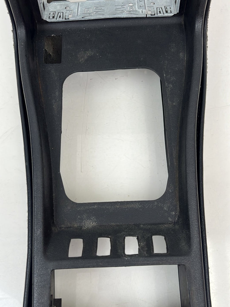 1983-1985 Porsche 944 Carpet Center Console Trim Black OEM #5546EM