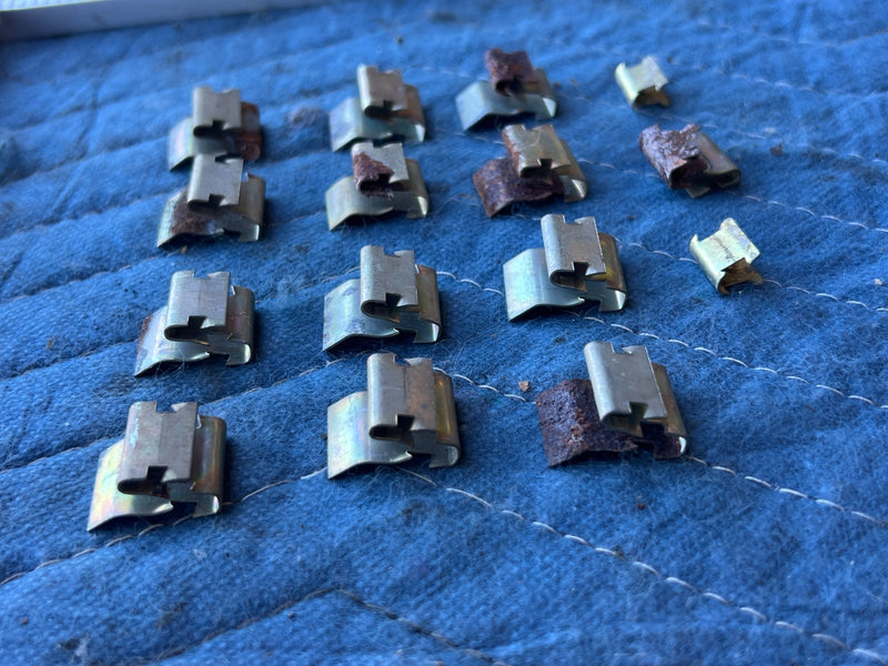 1986-1993 Volvo 240 244 245 Interior Carpet Mounting Clip Hardware OEM #4329EM