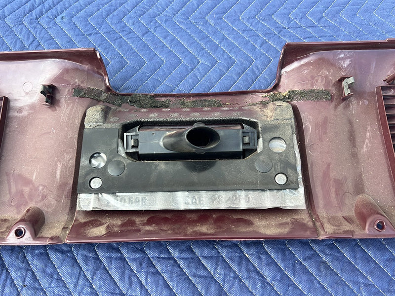 1995-1999 Chevy Silverado GMC Driver Knee Bolster Kick Trim Maroon OEM #5512EM