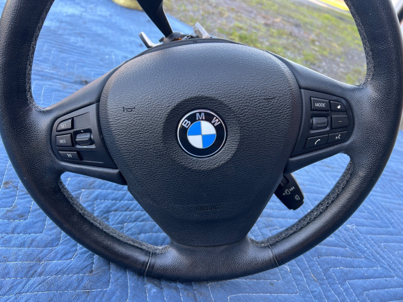 2011-2017 BMW X3 F25 Steering Column Clock Spring Leather Wheel OEM #2207EM