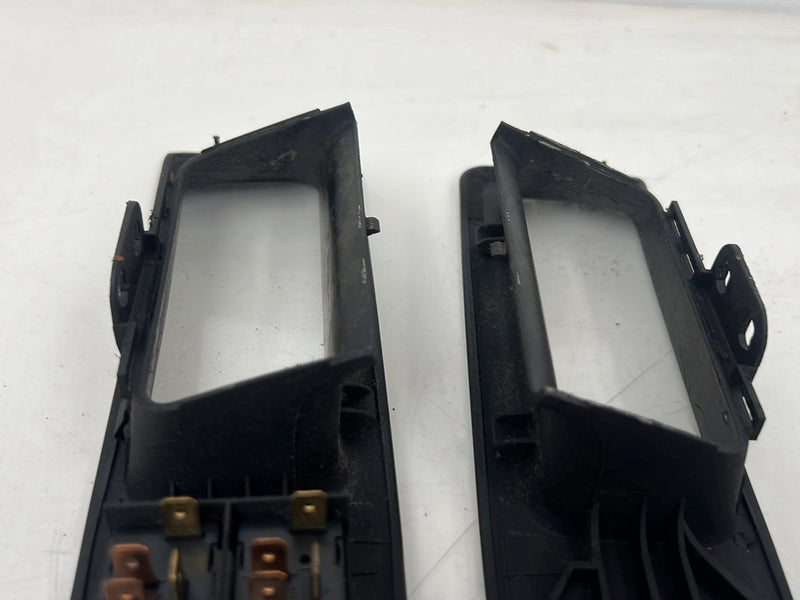 2001-2003 Audi S8 D2 A8 Door Window Switch w/ Trim Black Set of 4 OEM #6107EM