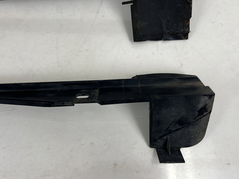 1986-1994 BMW 740iL E32 Front Bumper Radiator Headlight Trim Pair OEM #6766EM