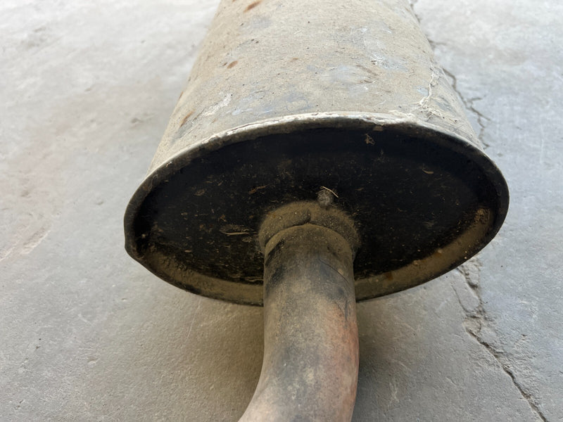 1983-1985 Porsche 944 Exhaust Down Pipe Muffler Resonator Assembly OEM #2467EM