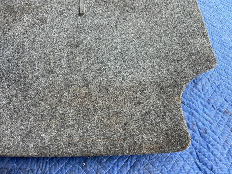 1989-1995 Volvo 740 940 Sedan Rear Trunk Carpet Panel Cover Gray OEM #3751EM