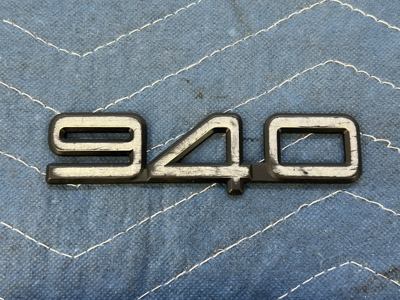 1992-1995 Volvo 940 740 Exterior Rear Trunk Hatch Trunk Emblem OEM #3166EM