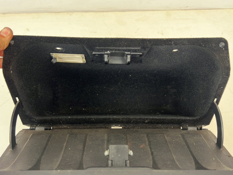 1983-1985 Porsche 944 Glove Box Compartment Black w/ Latch + Light OEM #5682EM