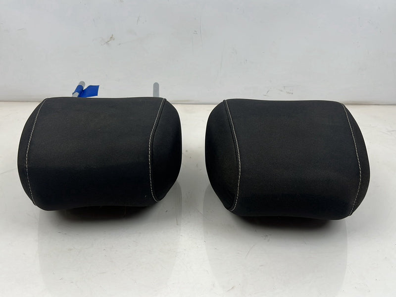 2013-2019 Ford Escape Front Right &amp; Left Headrest Black Cloth Pair OEM #5447EM