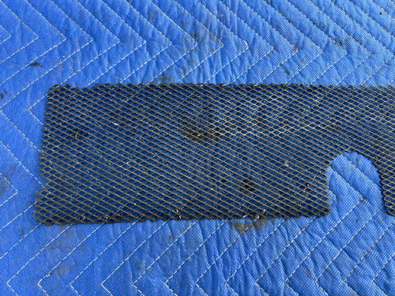 1984-1989 Volvo 740 760 Windshield Cowl Debris Screen Wiper Cover Trim OE#1607EM