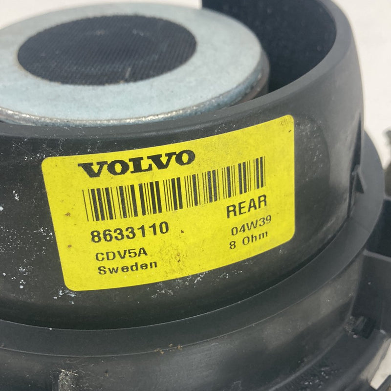 2003-2006 Volvo XC90 Rear Left & Right Door Speaker Pair 8633110 OEM #4822M