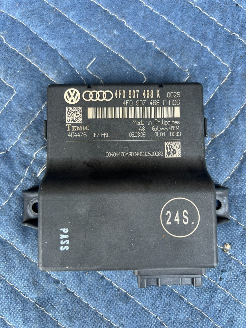 2005-2011 Audi A6 Network Gateway Module Unit 4F0907468K OEM #3449EM