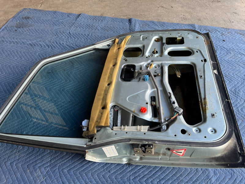 1986-1993 Volvo 240 244 245 Front Driver Left LH Door Blue Complete OEM #4135EM