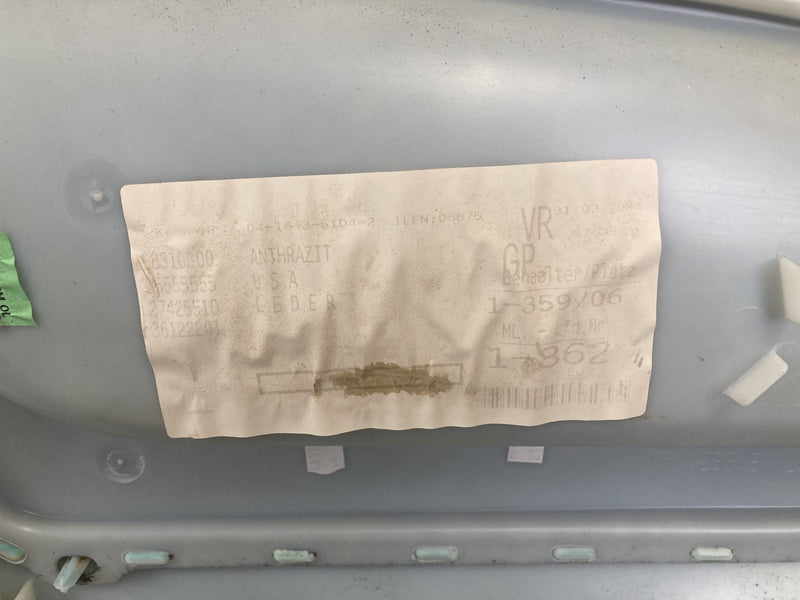 2001-2005 Volkswagen Passat Door Card Set of 4 Black OEM #5563M
