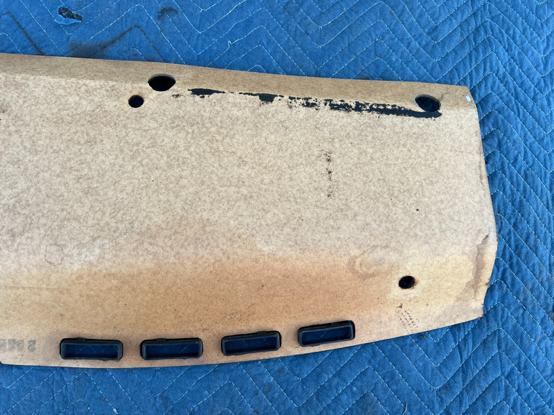 1986-1993 Volvo 240 244 *Sedan Only* Rear Parcel Shelf Trim Gray OEM #4412EM