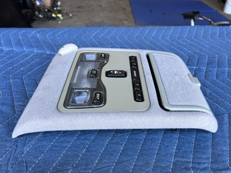 1998-2003 Jaguar XJR XJ8 Overhead Dome Light Console Gray LNC2290AA OEM #4587E