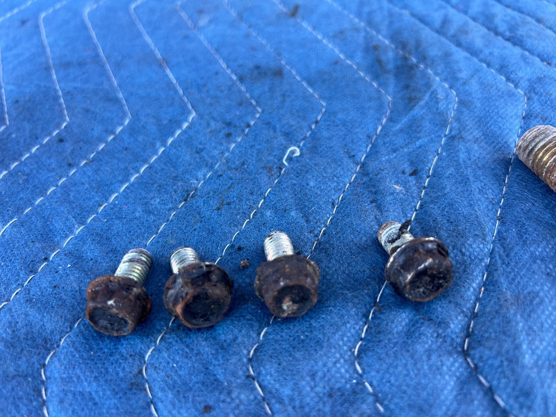 1986-1993 Volvo 240 244 245 Front Bumper Mounting Bolt Hardware OEM #4193EM