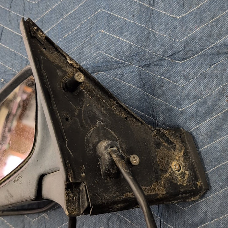 1992-1995 Volvo 940 740 Driver Left Door Power Mirror Assembly Black OEM #6406EM