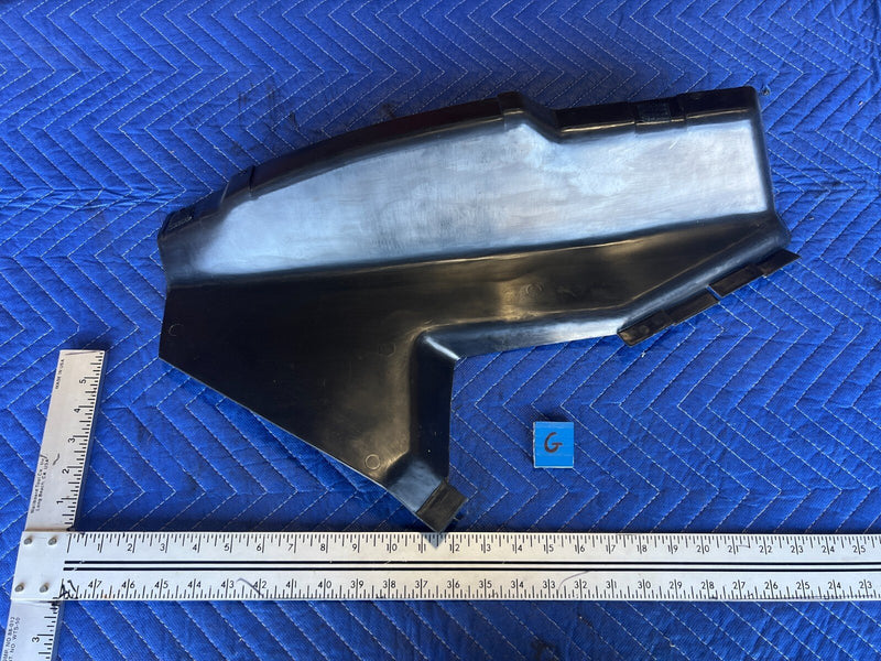1984-1989 Volvo 740 760 Sedan Interior Rear Trunk Antenna Cover Trim OEM #1667EM