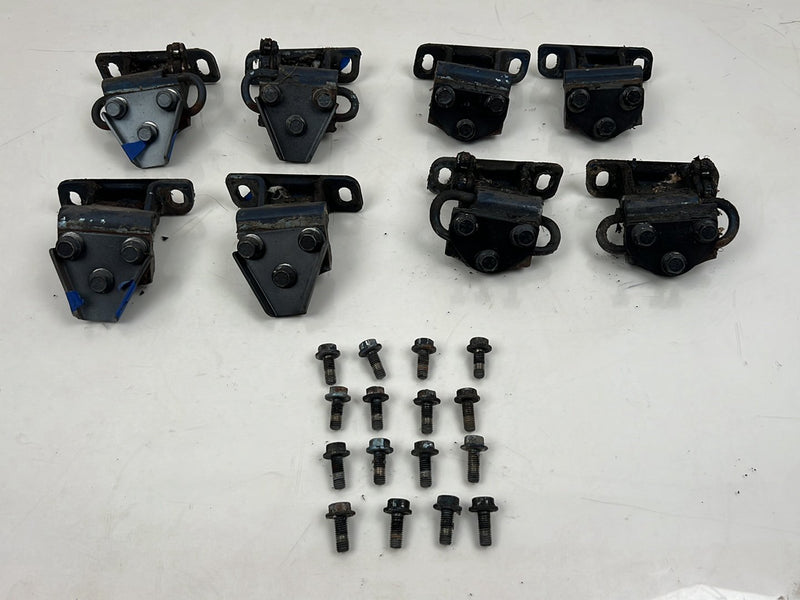 1975-1980 Volvo 244 240 Door Hinge Set of 4 w/ Hardware OEM #5266EM