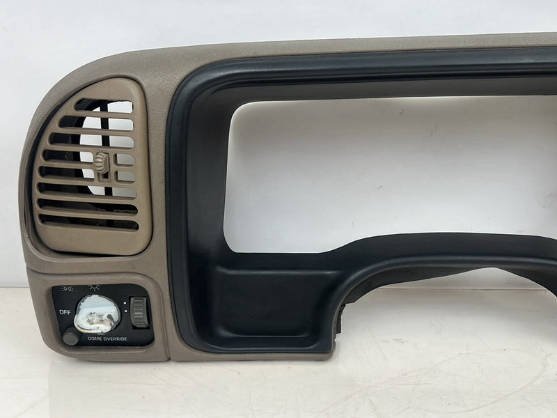 1995-1998 Chevy Silverado GMT400 Dash Gauge Cluster Trim Surround OEM