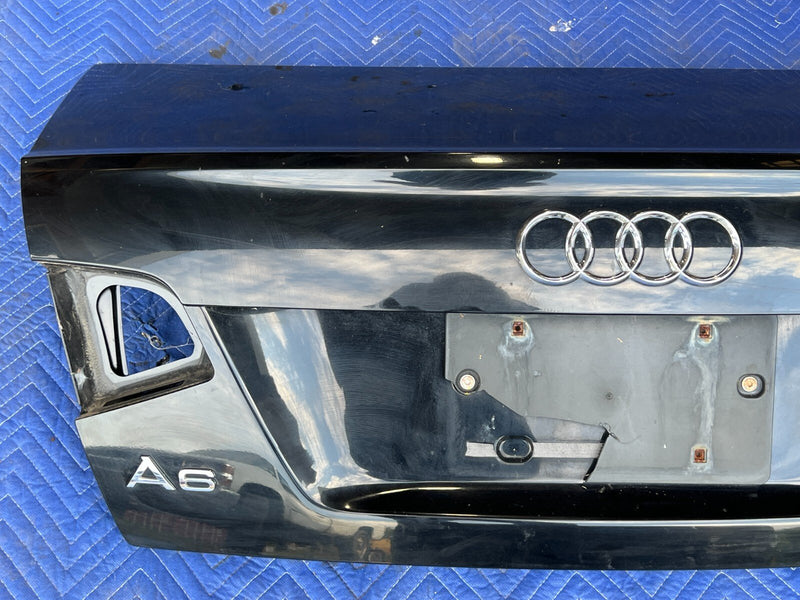2005-2011 Audi A6 Deck Lid Trunk Panel Black OEM #35ZJ