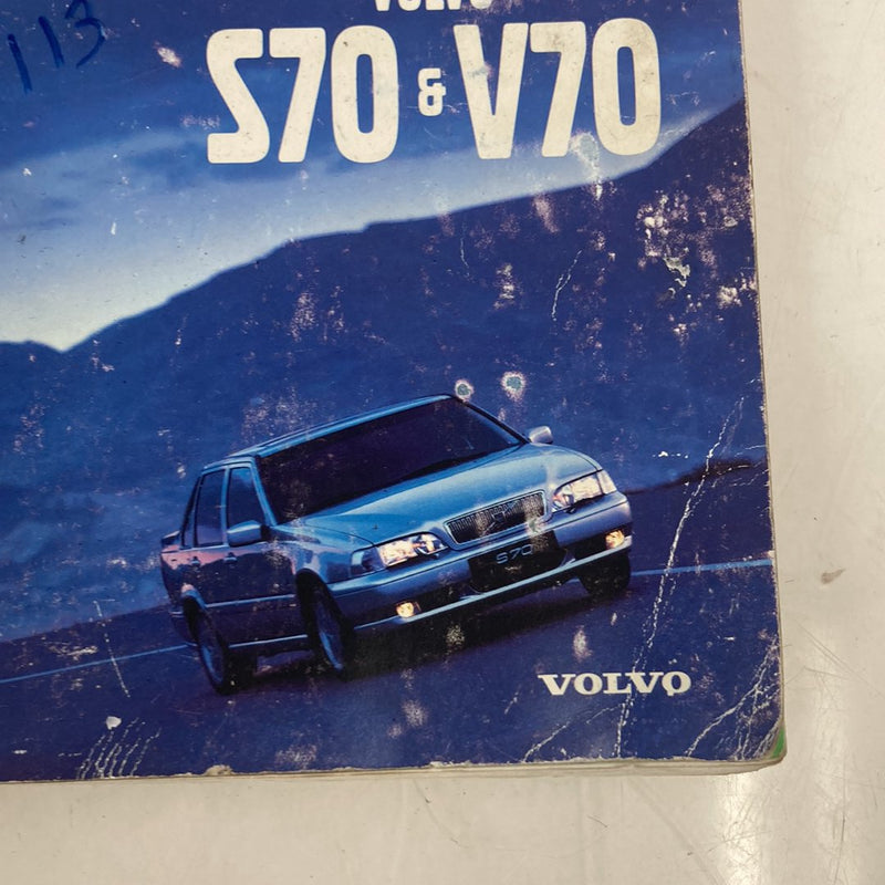 1998-2000 Volvo V70 Owners Manual Book Booklet OEM #5171M
