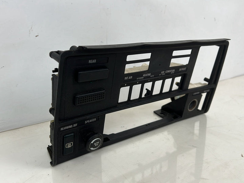 1980-1987 BMW E23 7 Series A/C Heat HVAC Climate Control Trim Panel OEM #5635EM