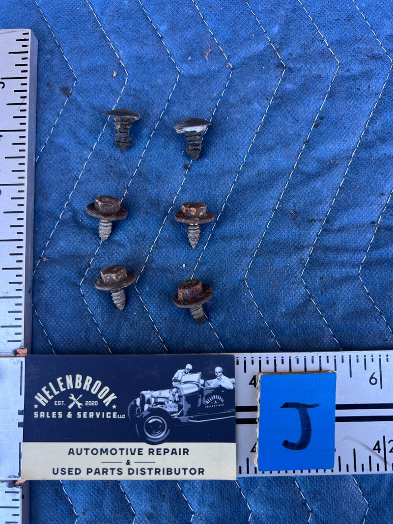 1986-1993 Volvo 240 244 Sedan Fender Mounting Bolt Hardware OEM #4259EM