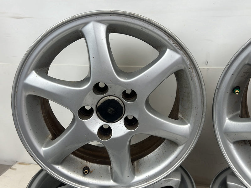 1998-2000 Volvo V70 S70 6 Spoke 15" Alloy Wheel Rim Set of 4 9173713 OEM