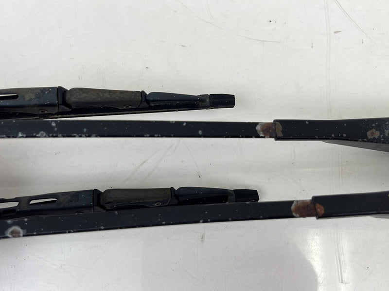 1983-1985 Porsche 944 Front Right Left Windshield Wiper Arm Pair OEM #5548EM