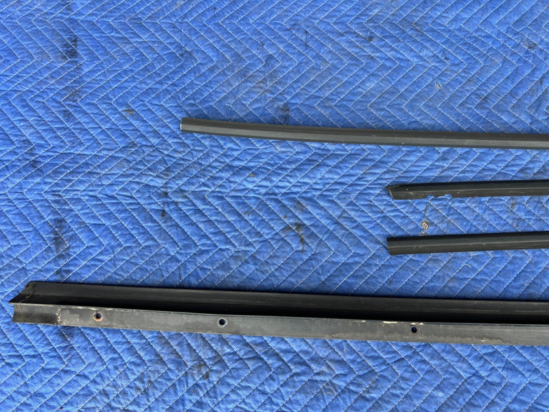 1989-1995 Volvo 740 940 Sedan Exterior Rear Window Molding Trim OEM #3816EM
