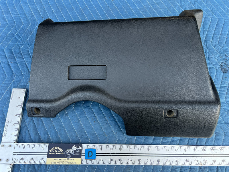 1986-1993 Volvo 240 244 Sedan Front Left Kick Panel Knee Bolster Trim OE #4203EM