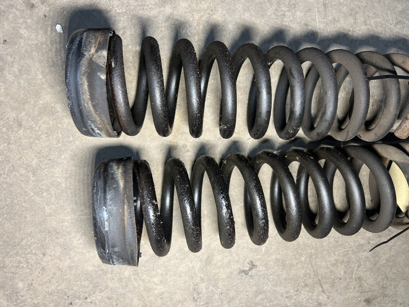 1986-1995 Mercedes 300D W124 Rear Right & Left Coil Spring Shock Pair OE #2744EM