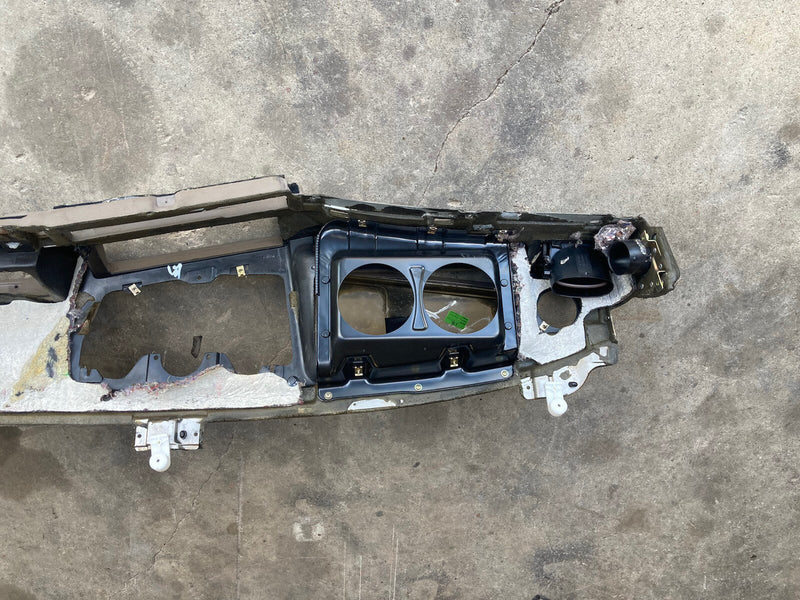 1986-1994 BMW 7 Series E32 Dash Dashboard Assembly Panel Tan Interior OEM #979M