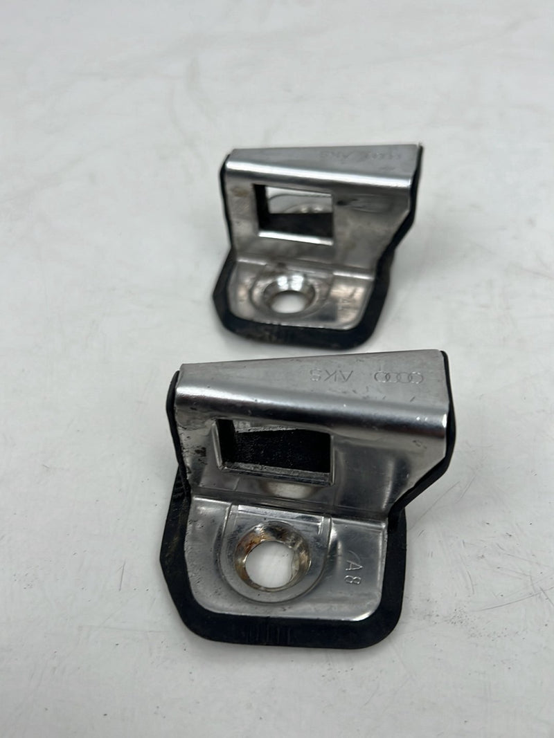 1996-2003 Audi S8 D2 A8 Door Striker Catch Plate Set of 4 w/ Hardware OE #6547EM